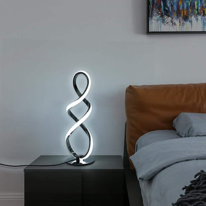 Modern Minimalist Spiral Table Lamp