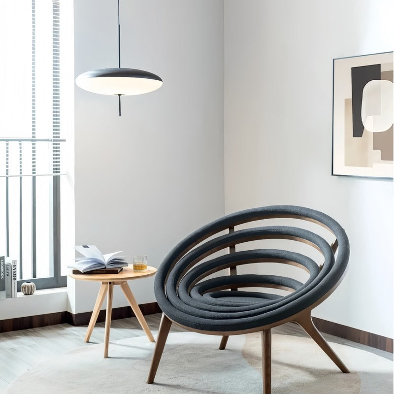 Modern Bauhaus Model 2065 Oval Pendant Lamp