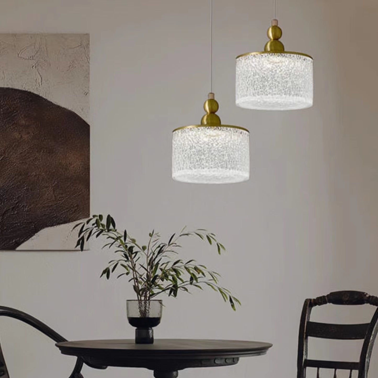 Modern Minimalist Resin Pendant Lamp