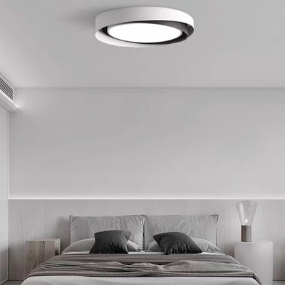 Modern Minimalist Style Circular Flush Mount Ceiling Light