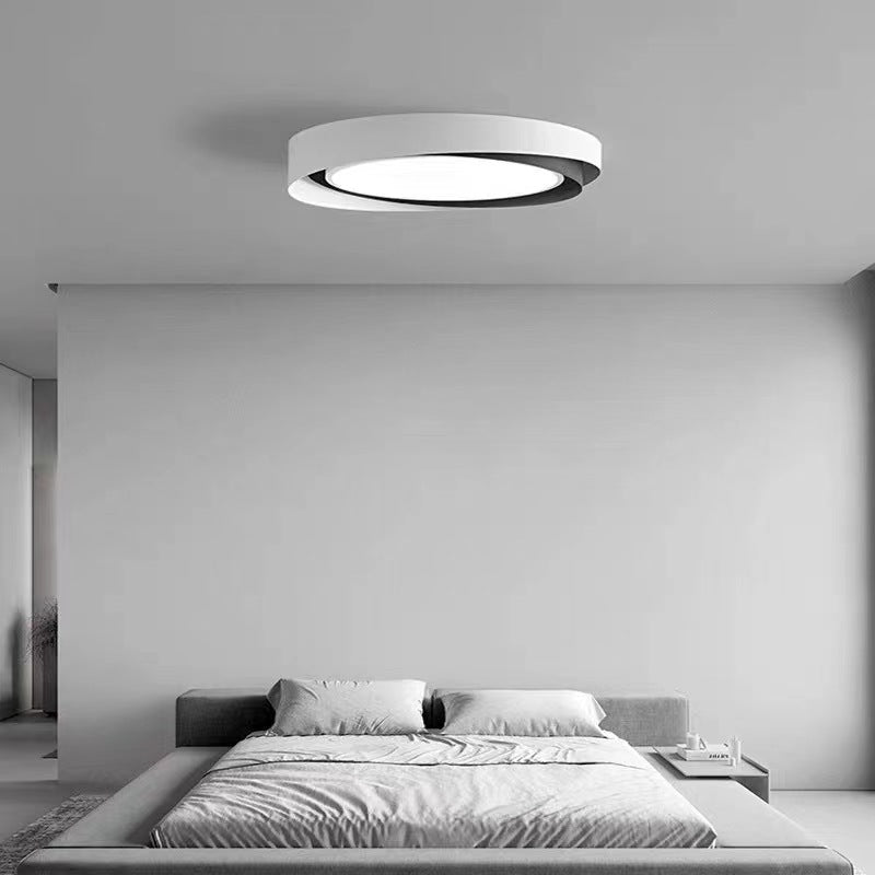 Modern Minimalist Style Circular Flush Mount Ceiling Light