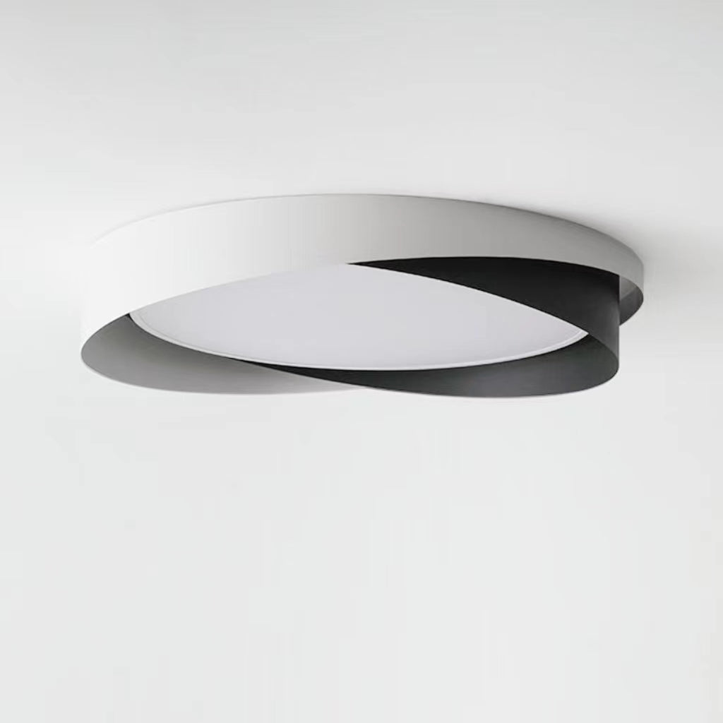 Modern Minimalist Style Circular Flush Mount Ceiling Light