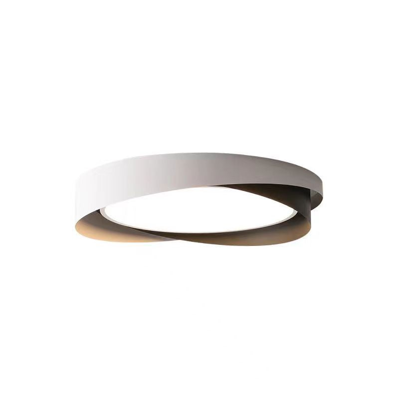 Modern Minimalist Style Circular Flush Mount Ceiling Light