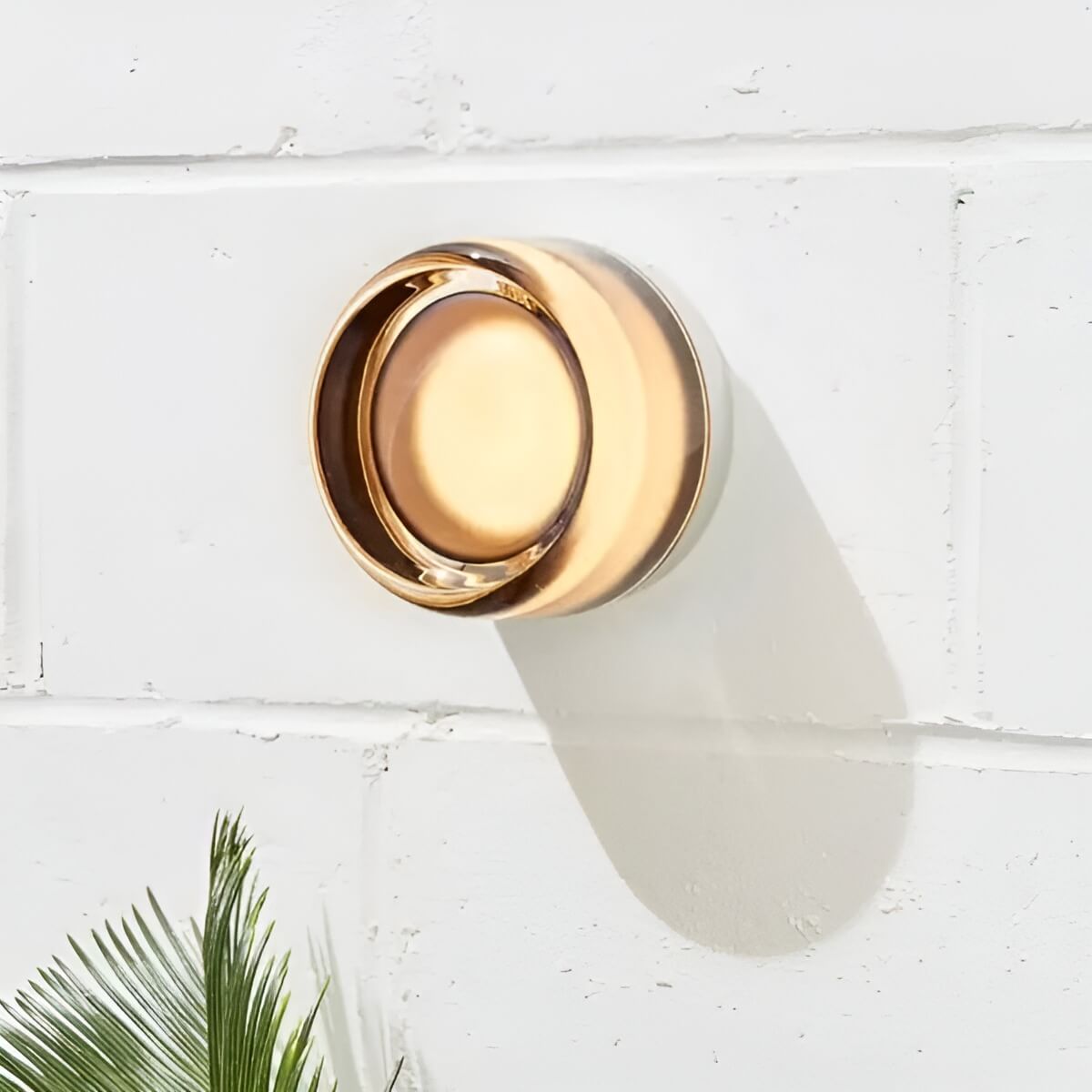 Modern Minimalsit LED Bathroom Wall Light with Glass Shade
