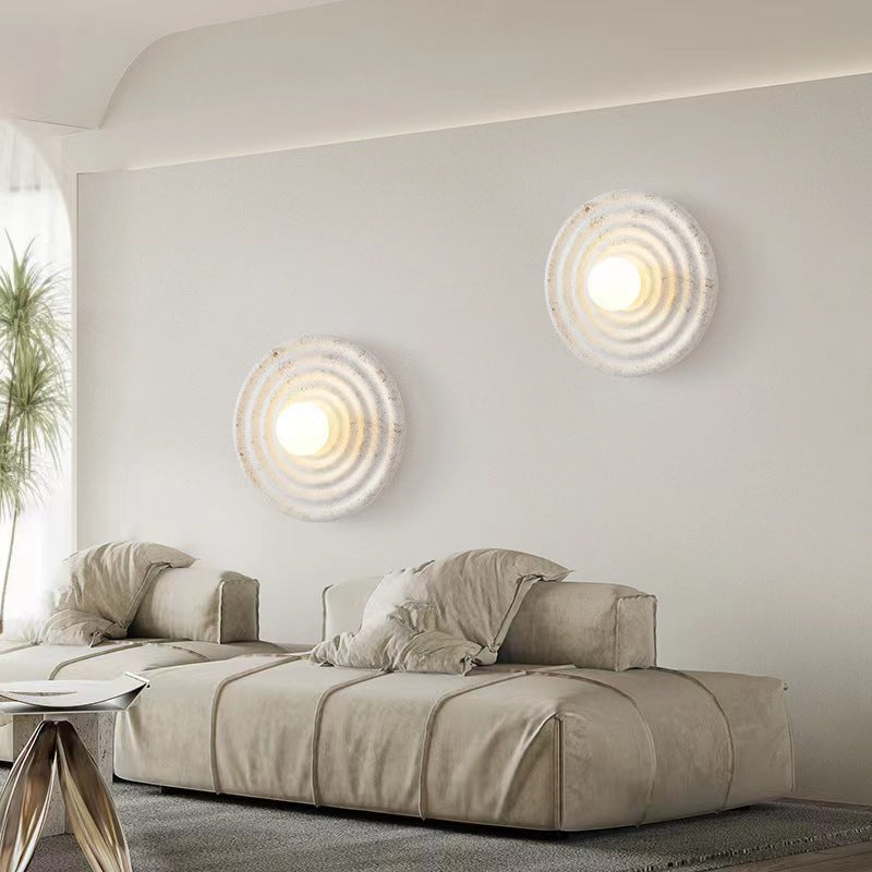 sculptural wall light