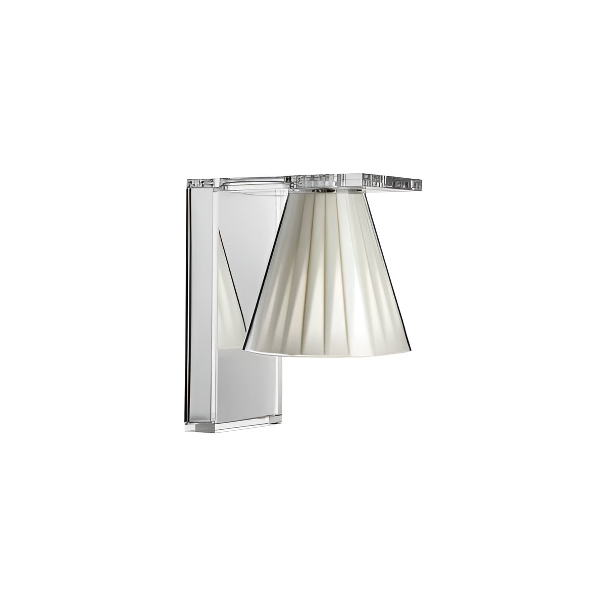 Modern Bauhaus Acrylic Decorative Wall Sconce with White Shade