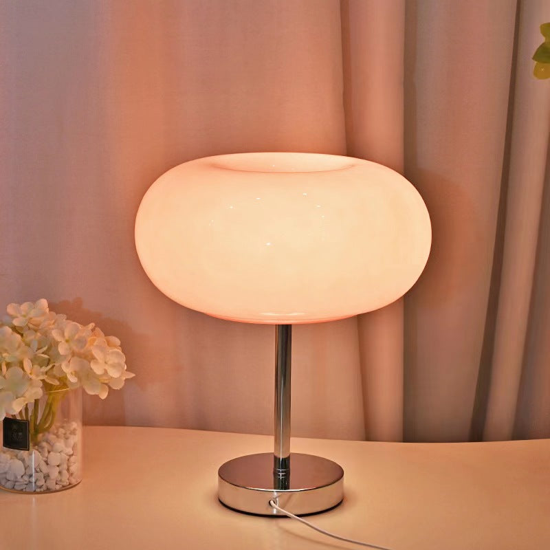 Modern Bauhaus Donut Glass Table Lamp