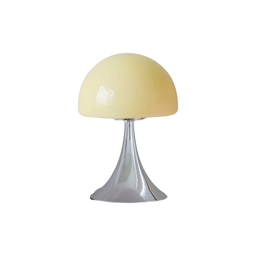 Modern Bauhaus Mushroom Glass Bedside Lamp