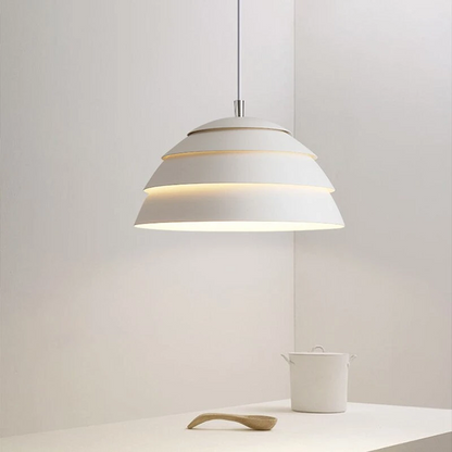 Bowl Bauhaus Tiered Dome Pendant Light