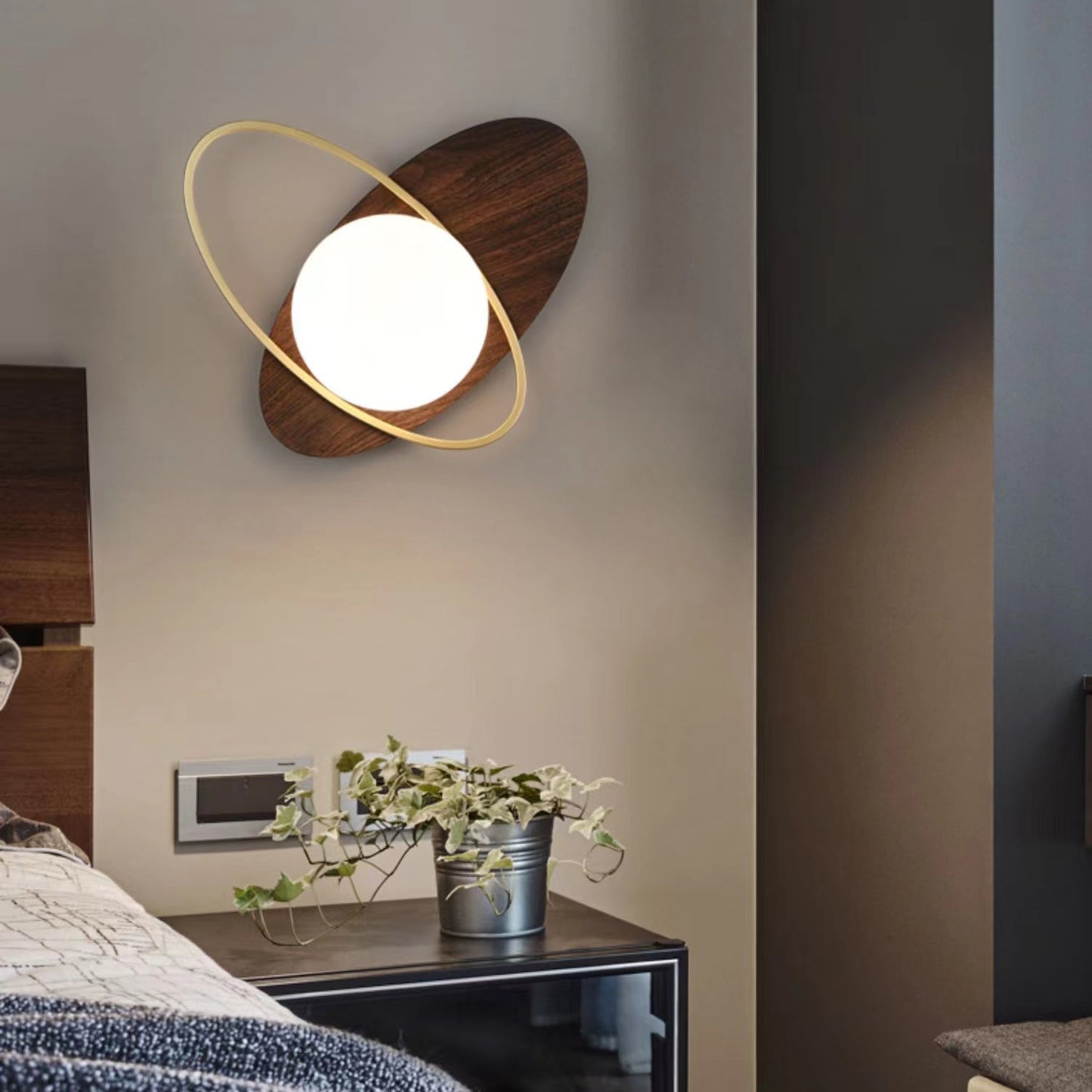 Modern Creative Cross Oval Wall Sconce