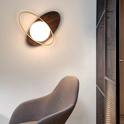 Modern Creative Cross Oval Wall Sconce