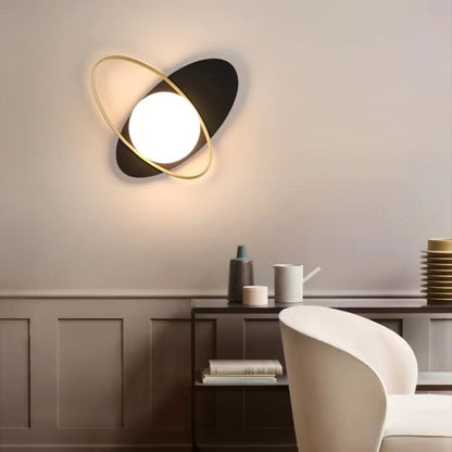 Modern Creative Cross Oval Wall Sconce