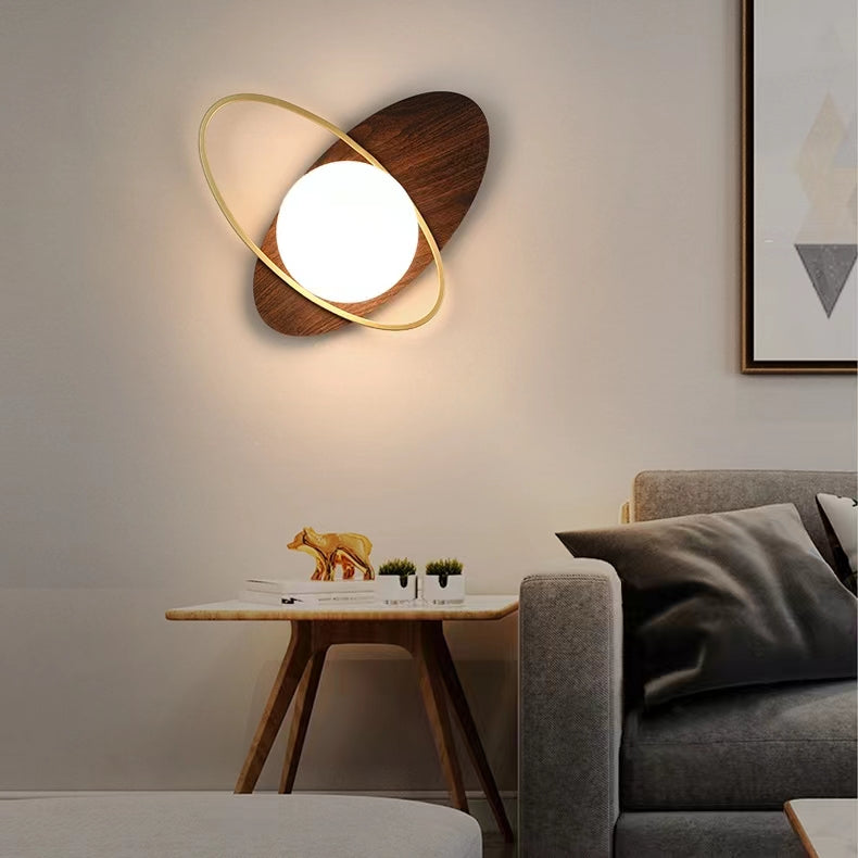 Modern Creative Cross Oval Wall Sconce