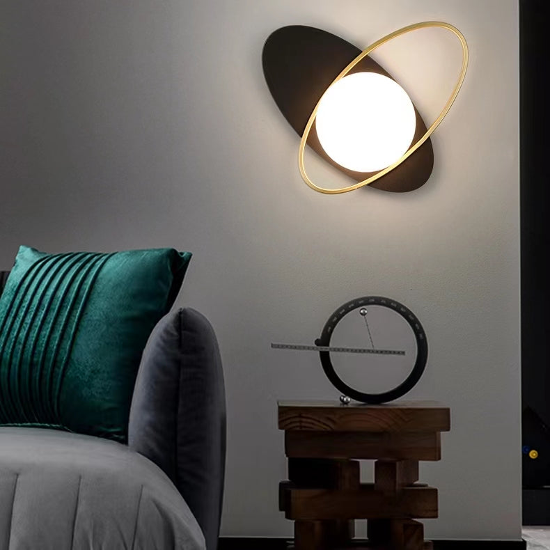 Modern Creative Cross Oval Wall Sconce