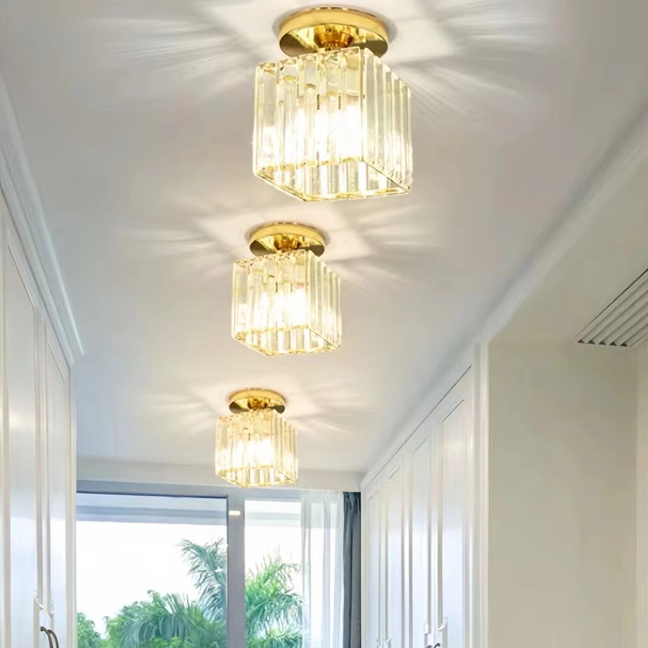 Modern Creative Crystal Ceiling Lamp