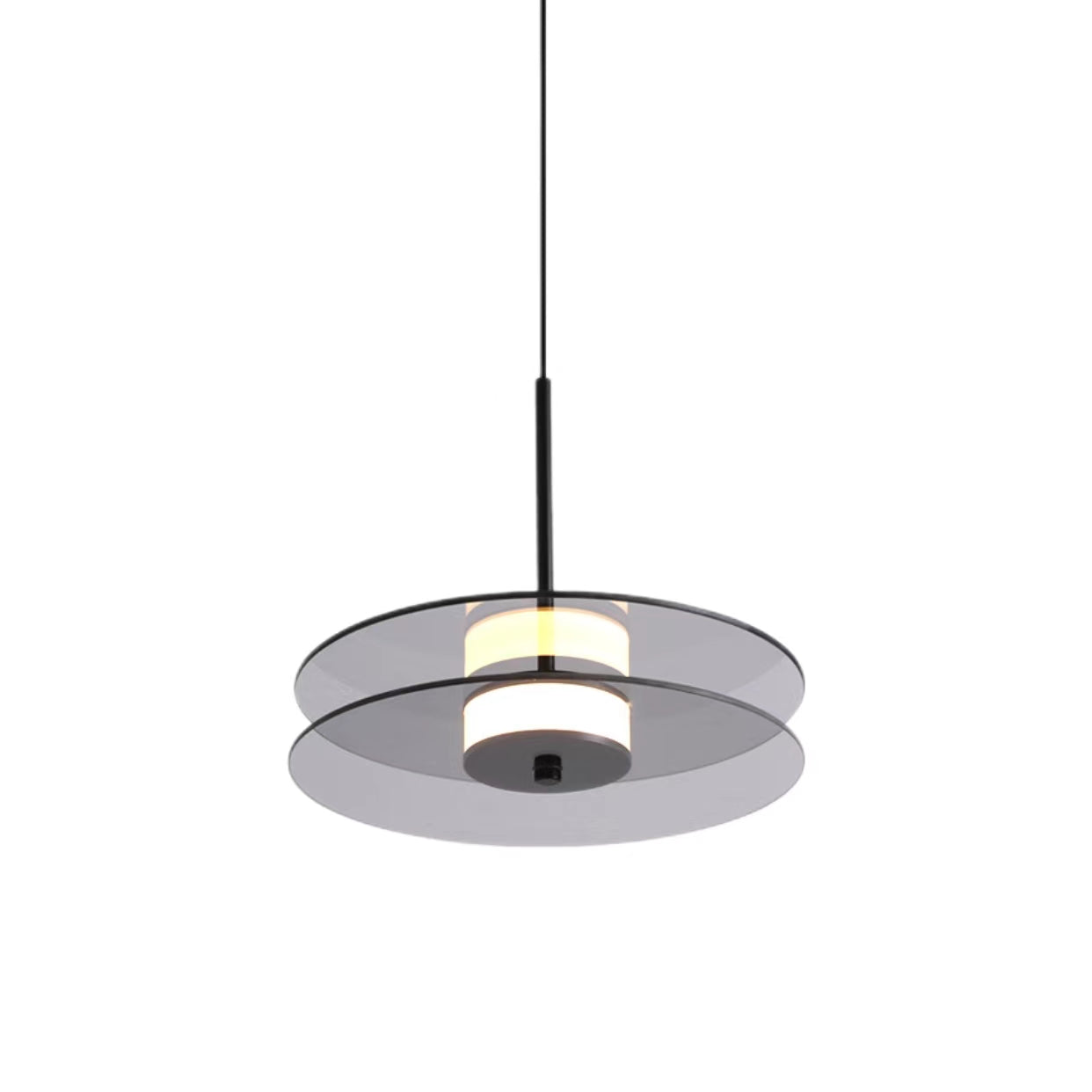 Modern Creative Double Disc Pendant Lamp