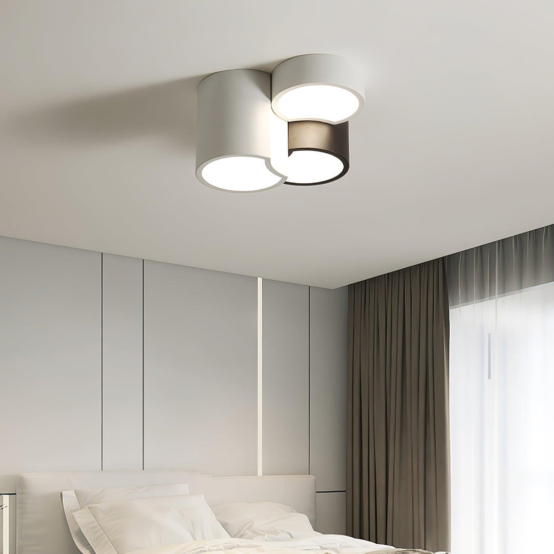 Modern Creative Multi Geometric Ceiling Lamp