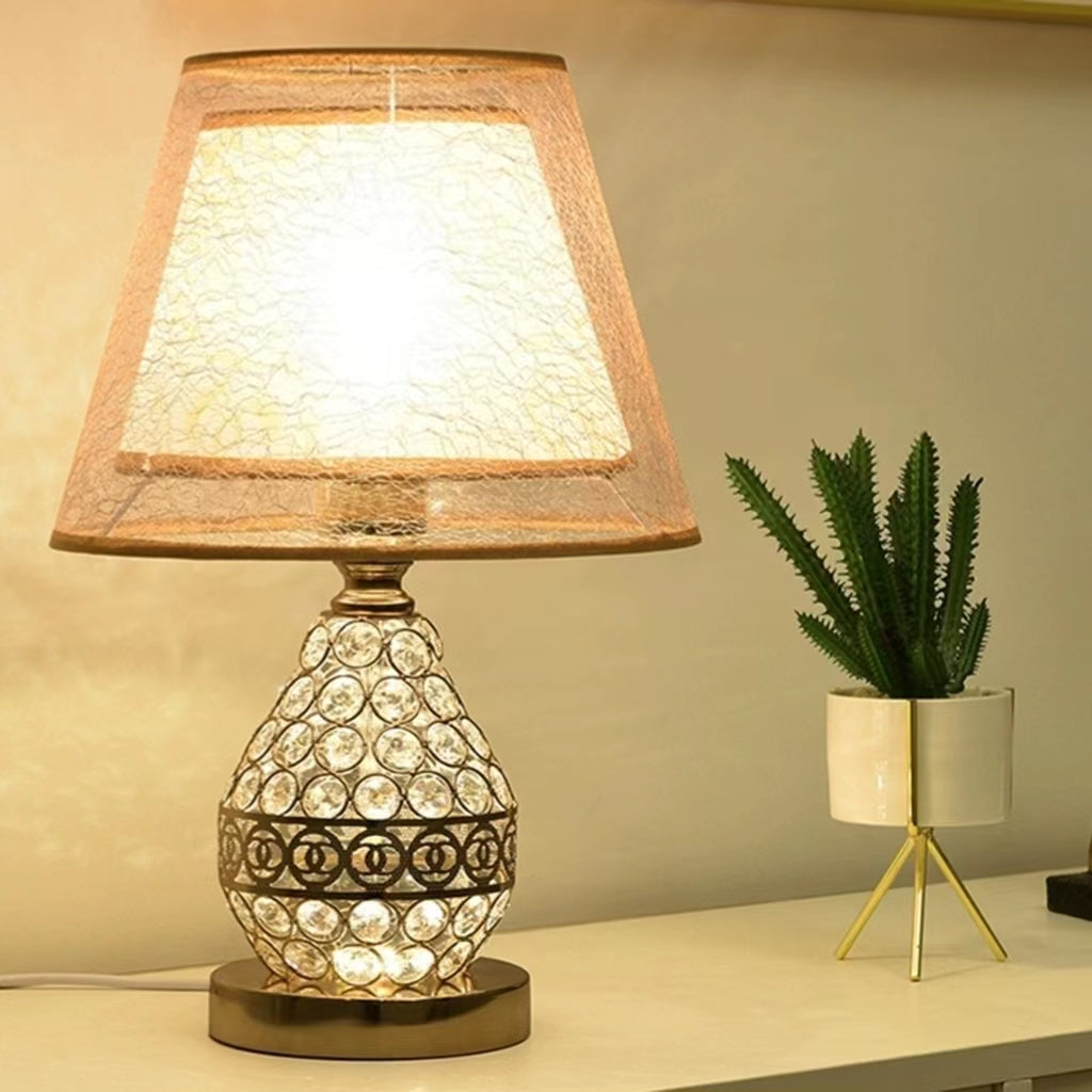 Nordic Luxury Crystal Table Lamp