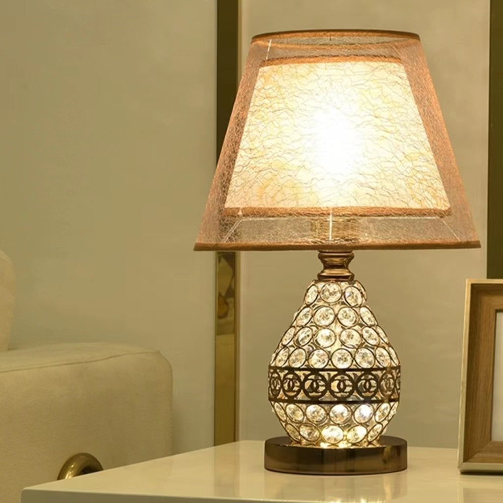 Nordic Luxury Crystal Table Lamp