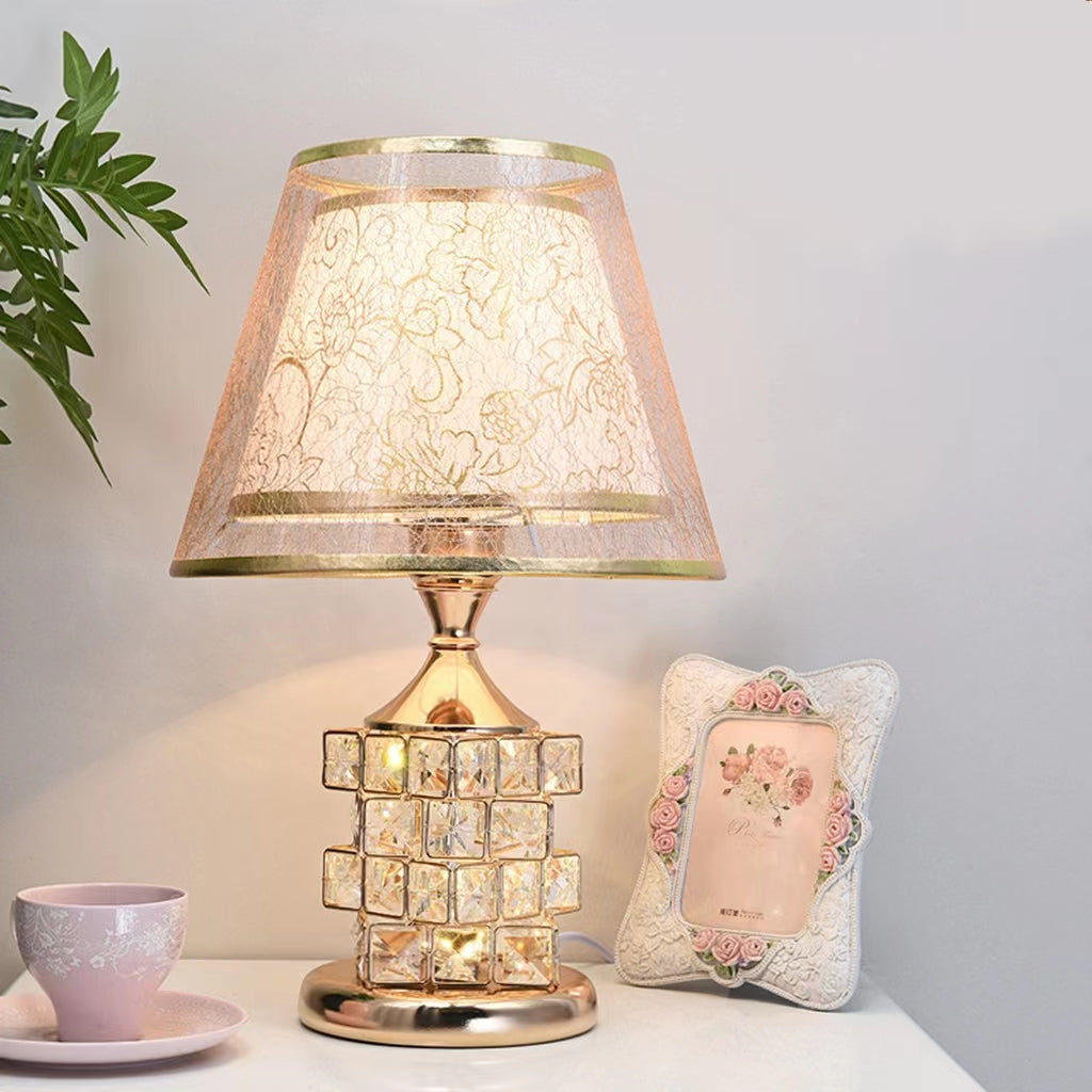 Nordic Luxury Crystal Table Lamp