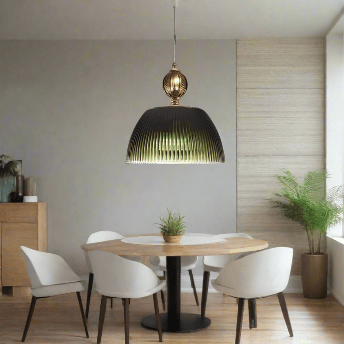 Modern Glass Bowl Kitchen Island Pendant Light