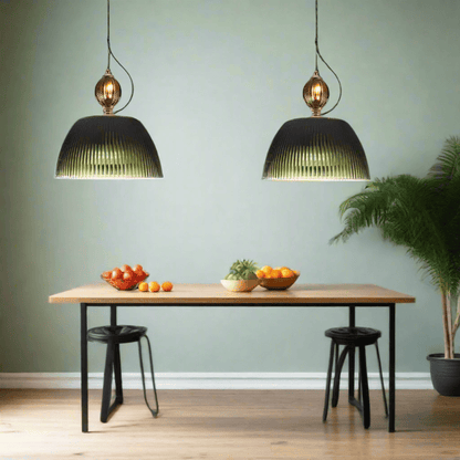 Modern Glass Bowl Kitchen Island Pendant Light