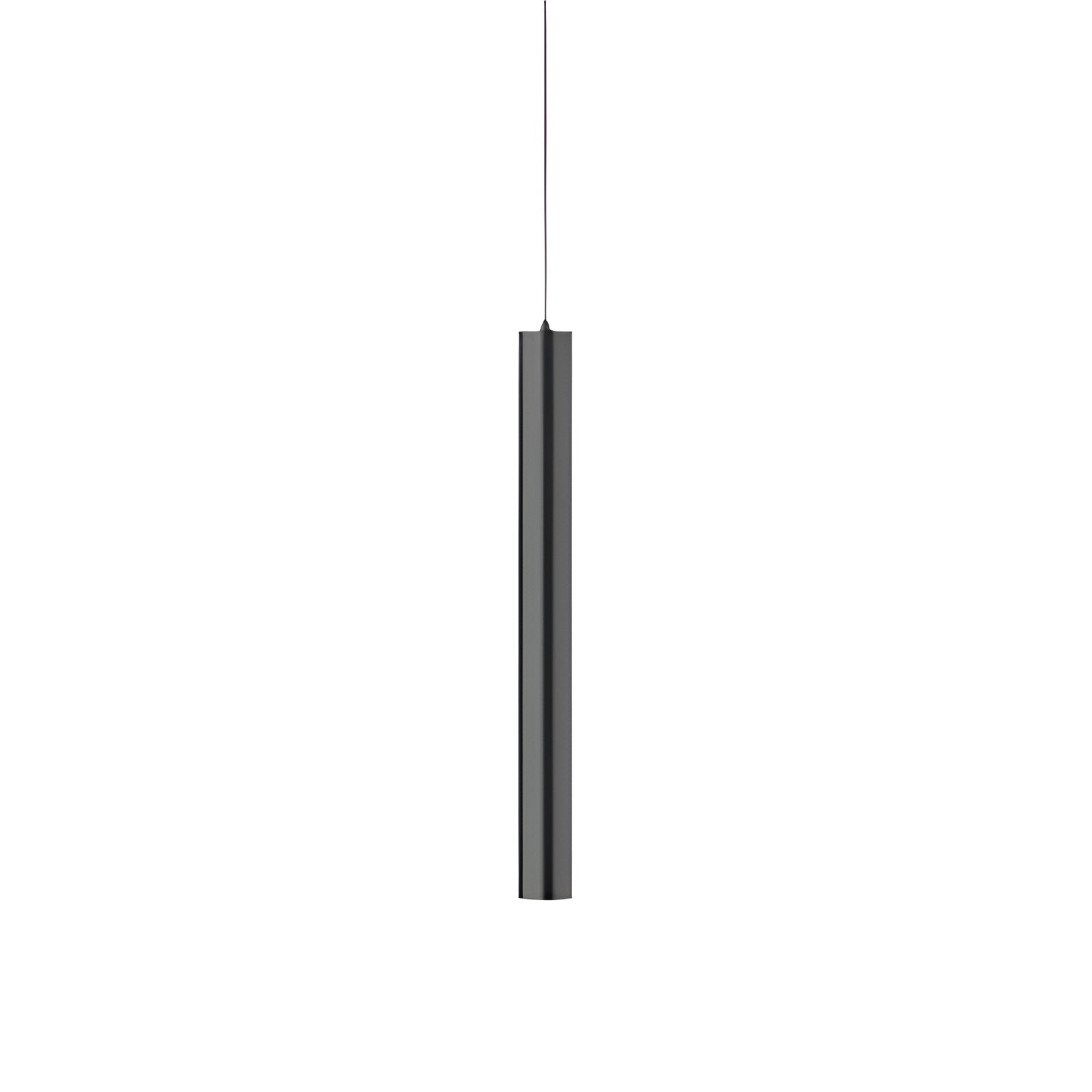 Modern Linear LED Black Pendant Light