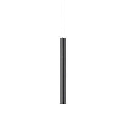 Modern Linear LED Black Pendant Light