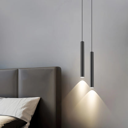 Modern LED Black Linear Pendant Light