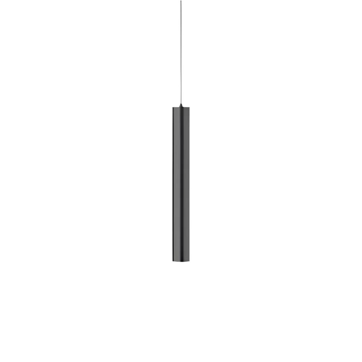 Moderne Lineare LED Schwarze Pendelleuchte