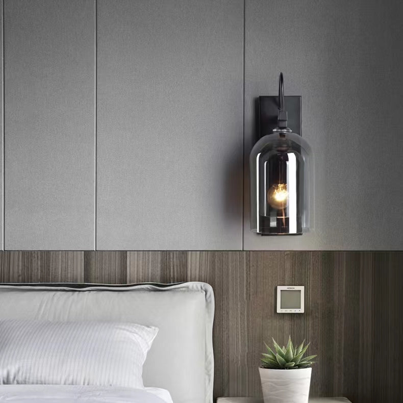 Modern Lumi Double Glass Wall Lamp