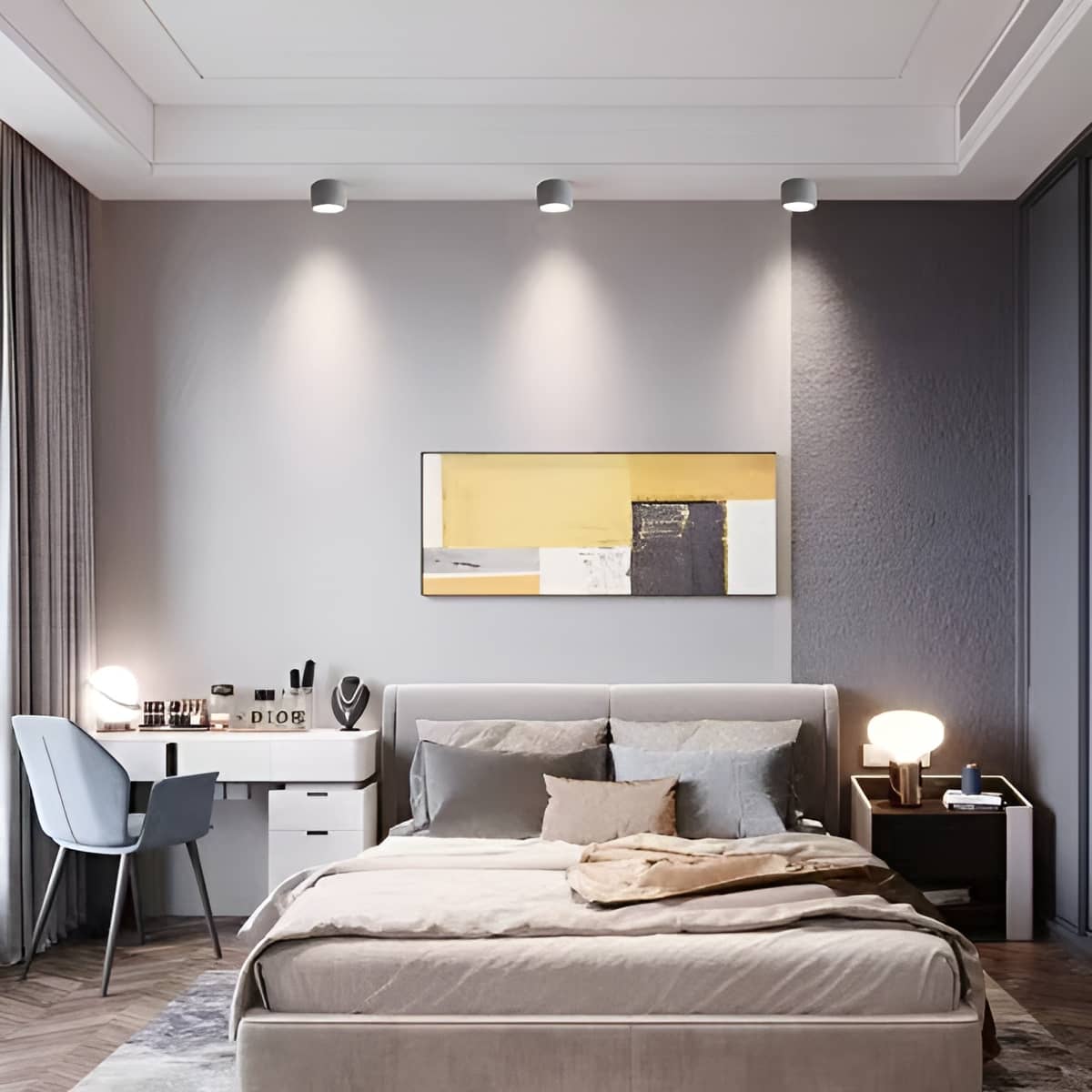 Modern Minimalist Cylinder Small LED Ceiling Light