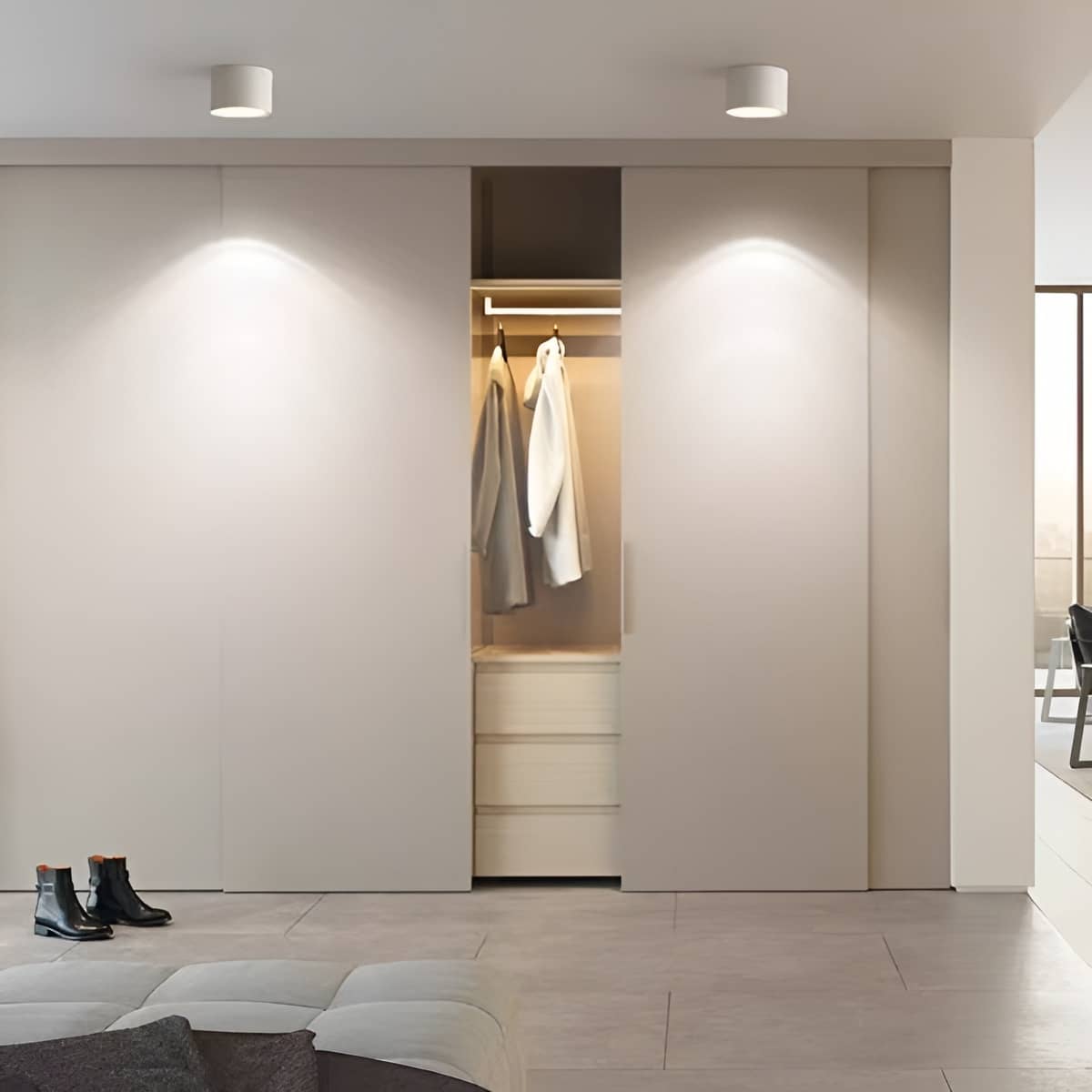 Modern Minimalist Cylinder Small LED Ceiling Light