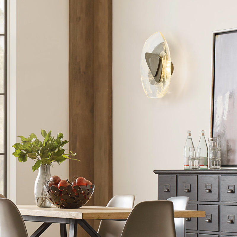 Modern Minimalist Glass Atmosphere Wall Sconce