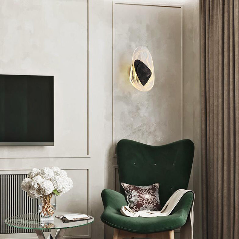 Modern Minimalist Glass Atmosphere Wall Sconce