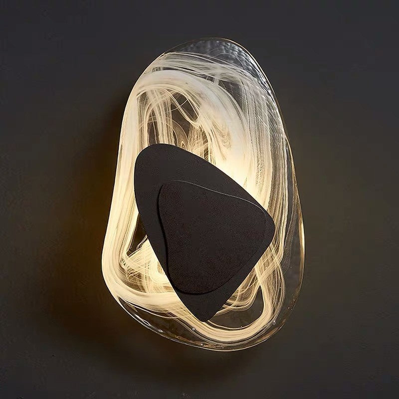Modern Minimalist Glass Atmosphere Wall Sconce