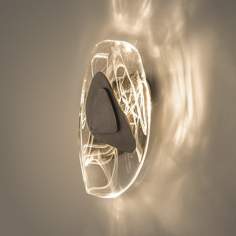 Modern Minimalist Glass Atmosphere Wall Sconce