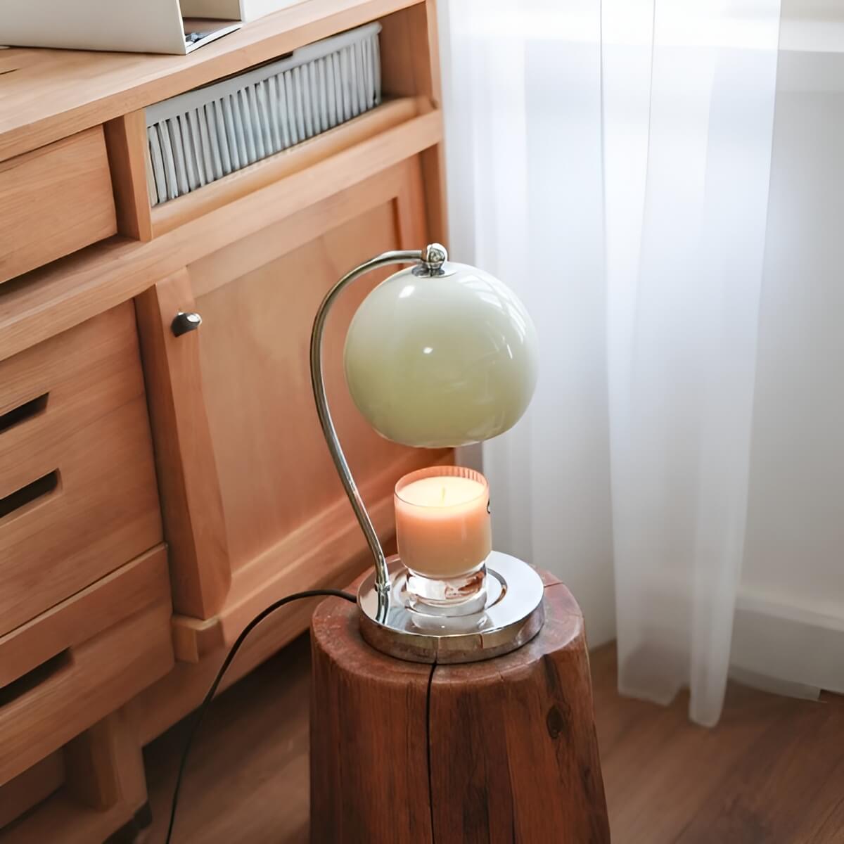 Modern Minimalist Metal Candle Warmer Lamp