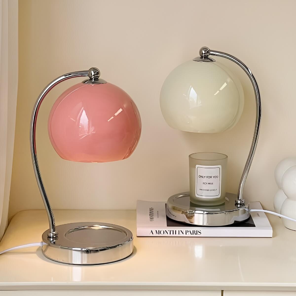 Modern Minimalist Metal Candle Warmer Lamp