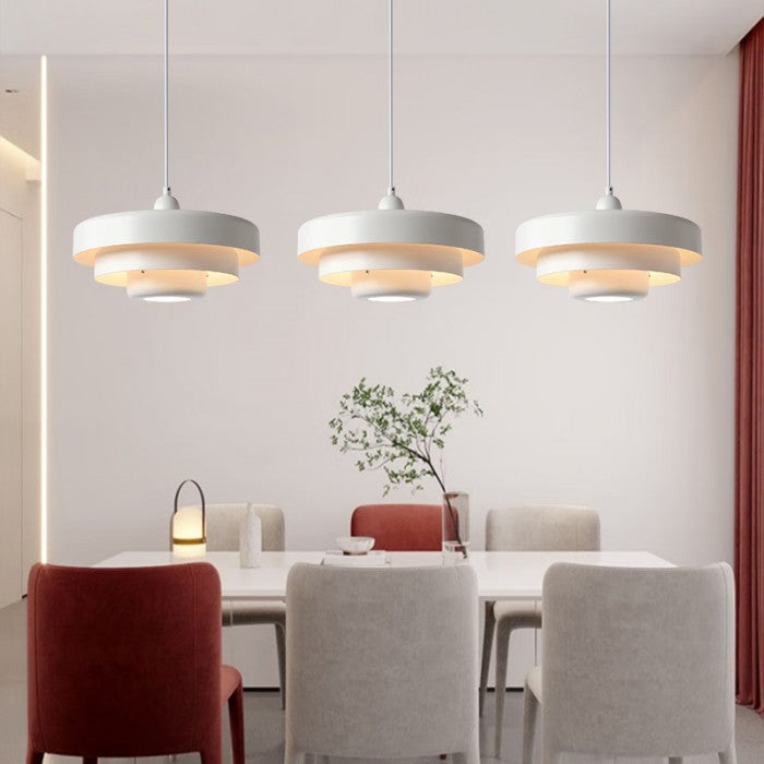 Modern Multilayer Bauhaus Aluminum Pendant Light