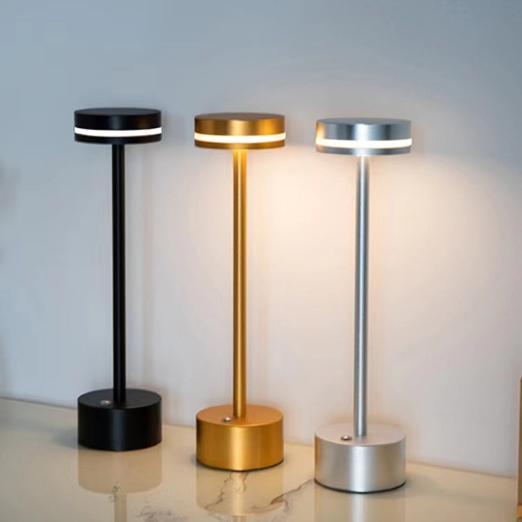 Modern Rechargeable Metal LED Table Lamp