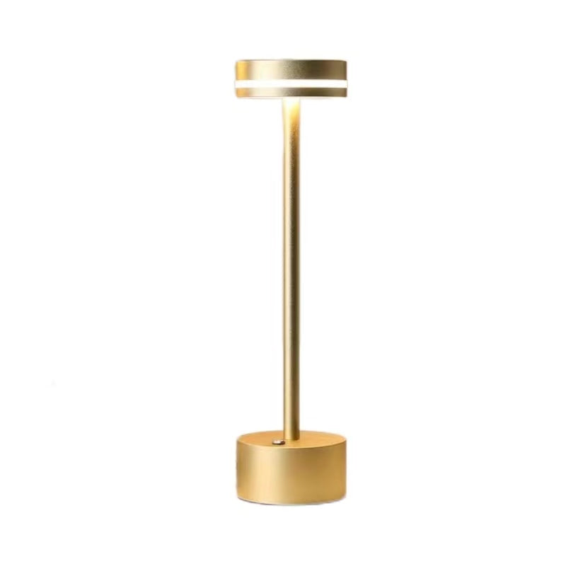 Modern Rechargeable Metal LED Table Lamp