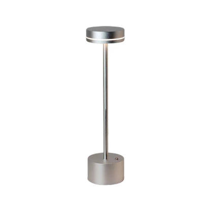 Modern Rechargeable Metal LED Table Lamp