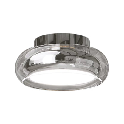 Modern Round Glass LED Ceiling Light