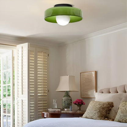 Morandi Decorative Round Glass Ceiling Light