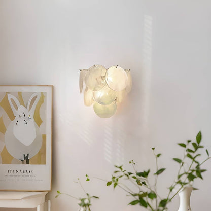 Murano Glass Modern Art Deco Wall Light for Living Room