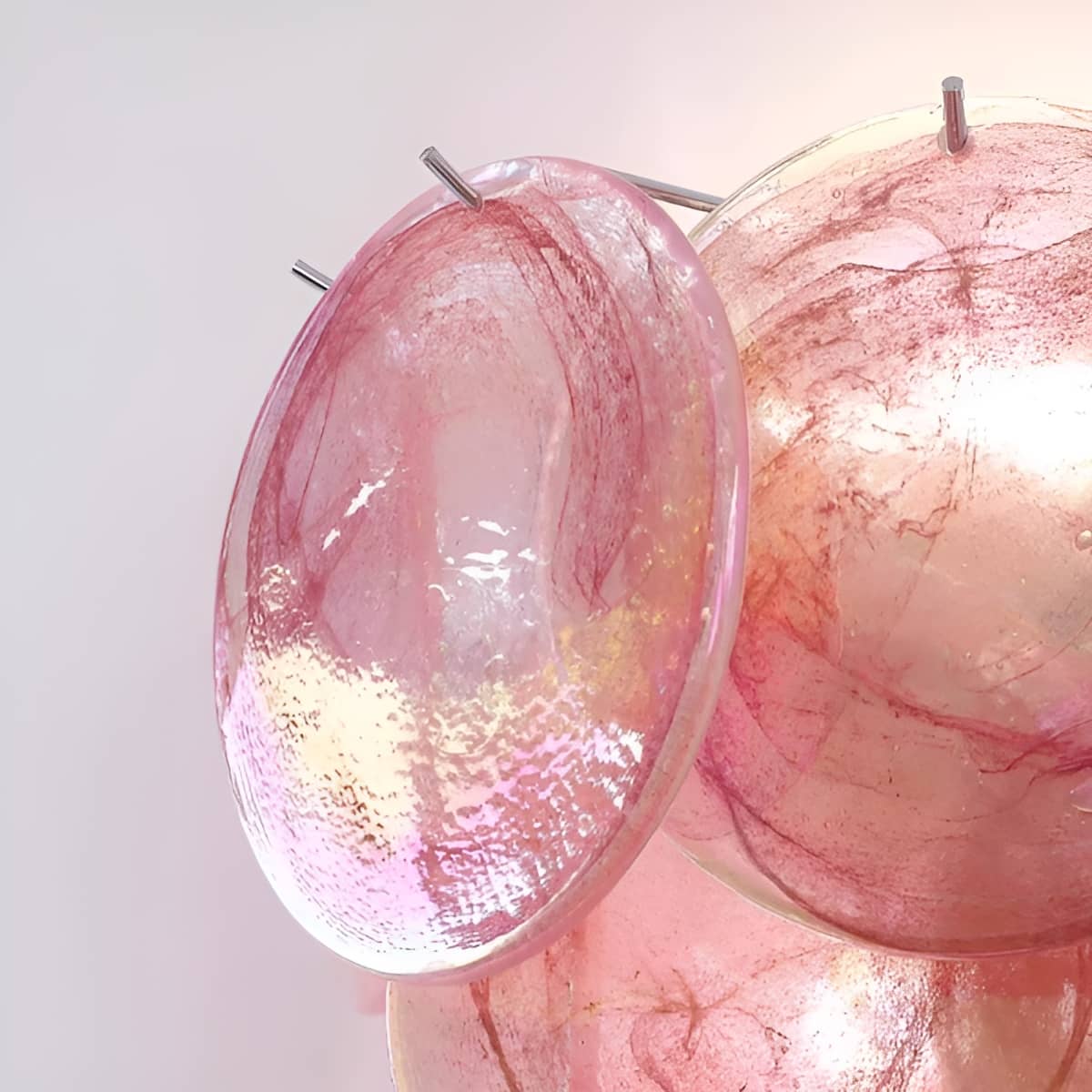 Murano Glass Modern Art Deco Wall Light for Living Room