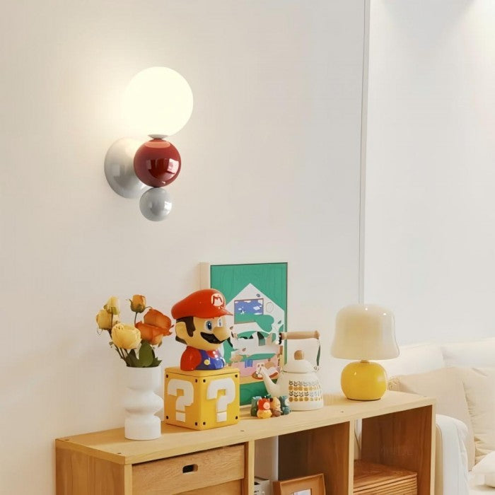 Nordic Colorful Ball Iron Wall Light