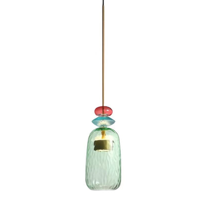 Nordic Colorful Glass Pendant Lamp