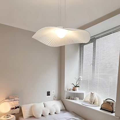 Nordic Fabric Lotus Flower Pendant Light